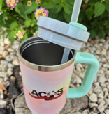 ACTS Aqua Swirl Tumbler 40oz