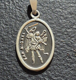 San Miguel Oval Sterling Silver Pendant