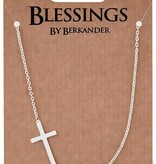 Silver Cross Pendant Necklace
