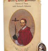Saint Charles Borromeo Healing Medal Set
