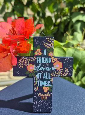 A Friend Loves Easel Cross