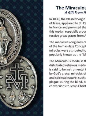 The Miraculous Medal Prayer Card