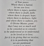A Prayer of Saint Francis of Assisi