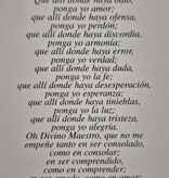 Oracion de San Francisco