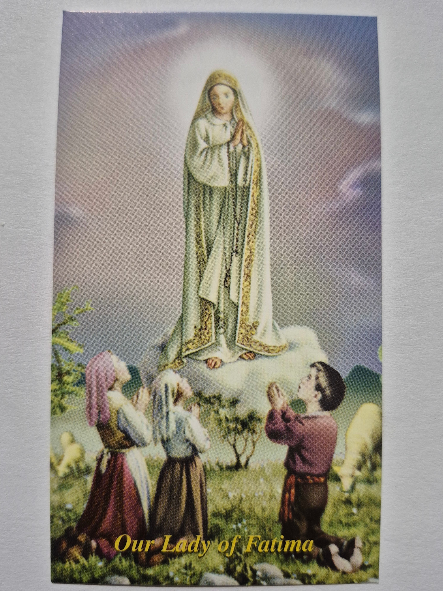 Our Lady of Fatima Novena Prayer