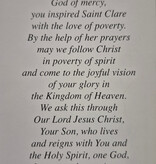 Prayer to Saint Clare