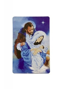 Christmas Trust Wallet Prayer Card