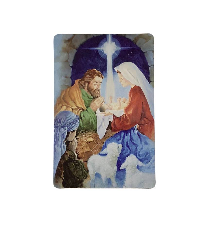 Christmas Joy Wallet Prayer Card