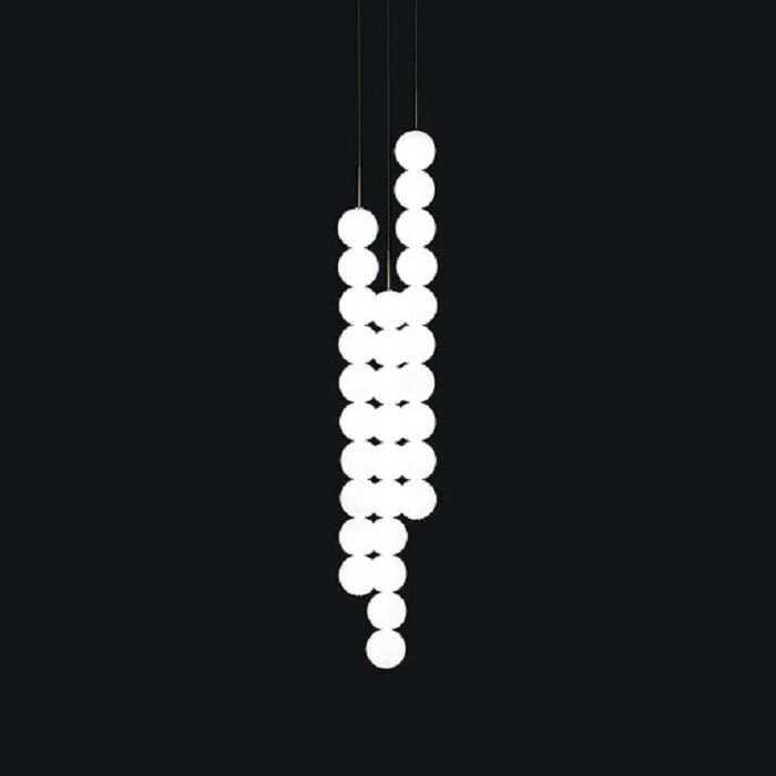 Abacus Suspension 3x10 Sphères