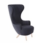 Wingback Chair - Natural Legs