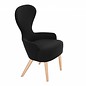 Wingback Dining Chair - Copper Legs