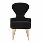 Wingback Dining Chair - Natural Legs