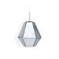 Cut Pendant Chrome Tall