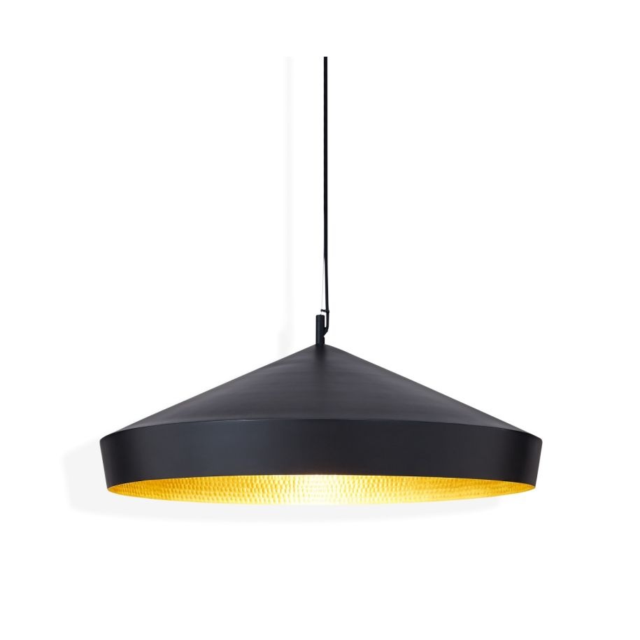 Suspension Noire Beat Flat