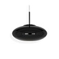 Copper Wide Pendant Black