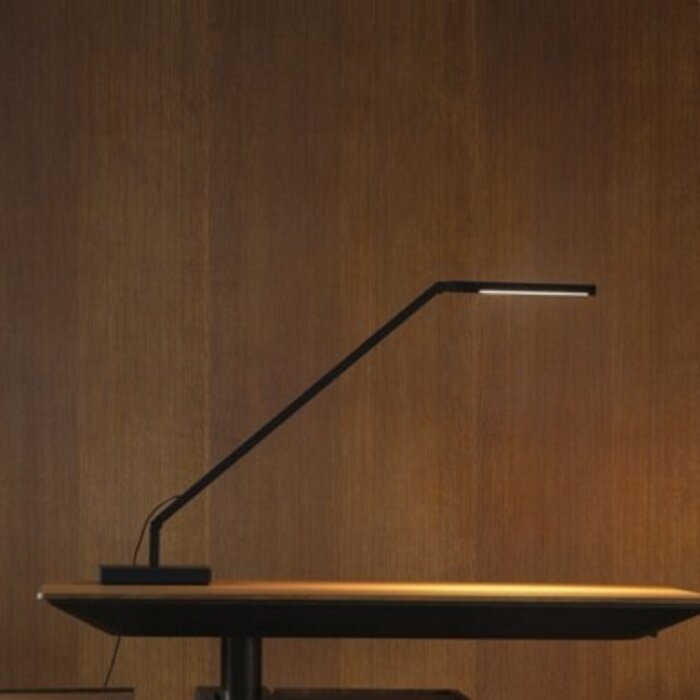 Untitled Linear Table Lamp, Black