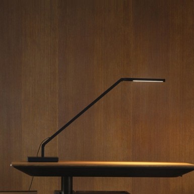 Untitled Linear Table Lamp, Black Nemo