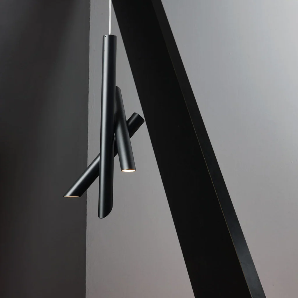 Tube 3 Pendant, Black Nemo