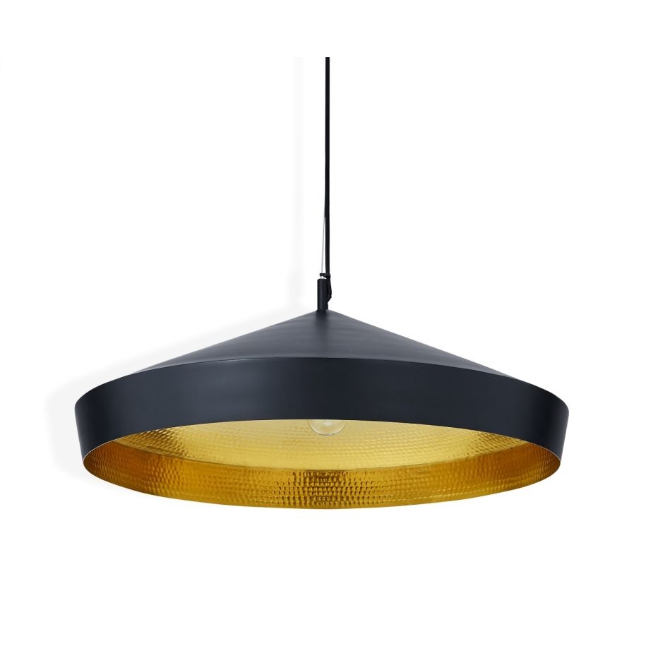 Suspension Noire Beat Flat