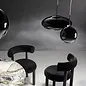 Copper Wide Pendant Black