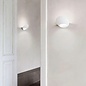 Garbi Wall Lamp  Chrome / White Luceplan