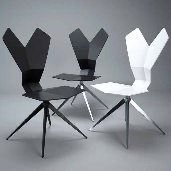 Chaise Y Swivel Noire