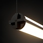 Metropolis Suspension 48'', Brushed Nickel/Black Oxide Juniper