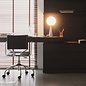 Bilia Table Lamp, Nickel/White Fontana Arte