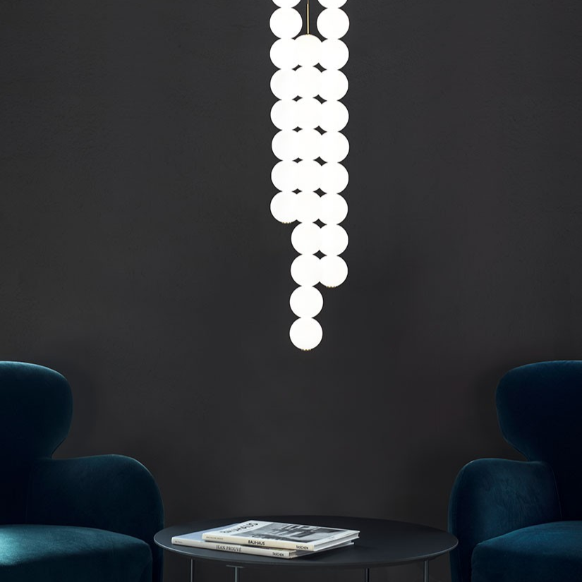 Abacus Suspension 3x5 Sphères