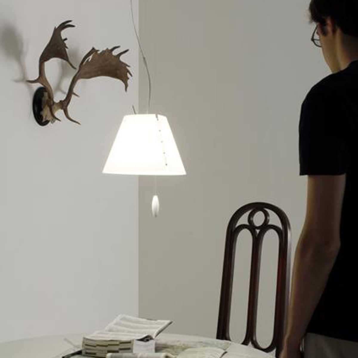 Costanzina Pendant, White Luceplan