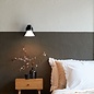 Type 80 W4 Wall Light Matte Black - Opal Glass