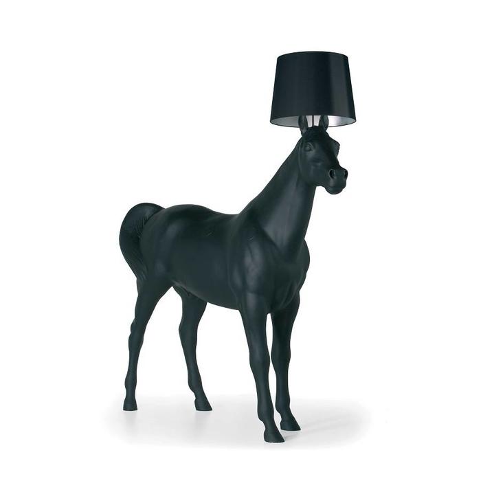 Horse Lamp Black