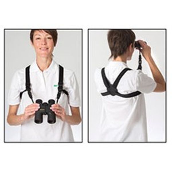 Opticron 25mm Nylon and Leather Binocular Harness with Quick Release System
