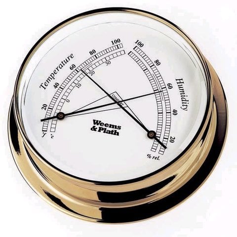 brass hygrometer