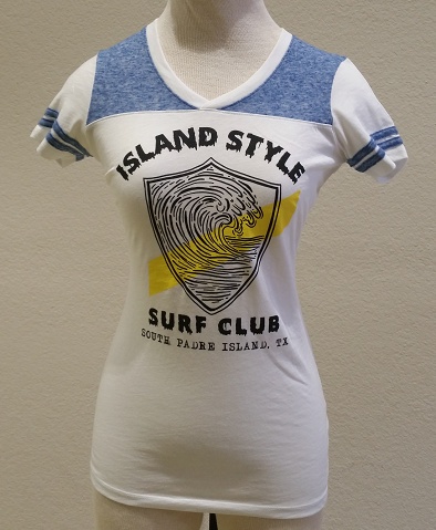 Coastal Classics Coastal Classics Wms Island Style Surf Club T