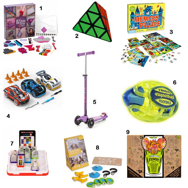 Top Nine Gifts for Elementary Schoolers