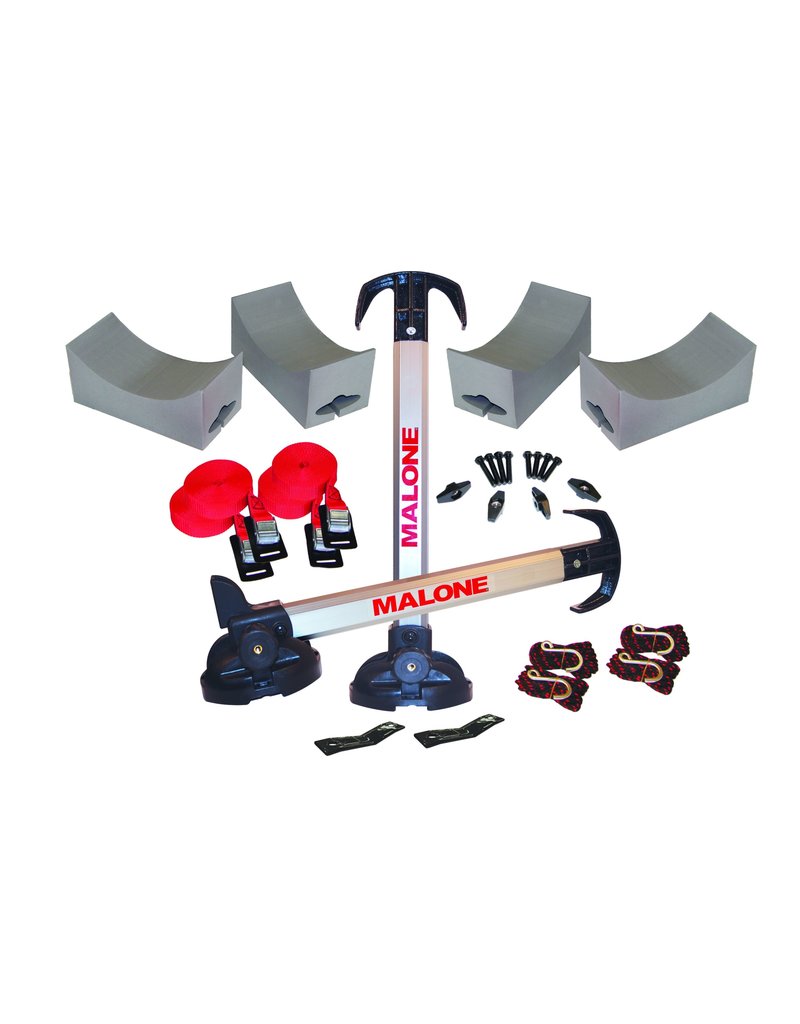 Malone Malone Stax Pro™ 2 Kayak Carrier with Tie Down - Post Style - Folding