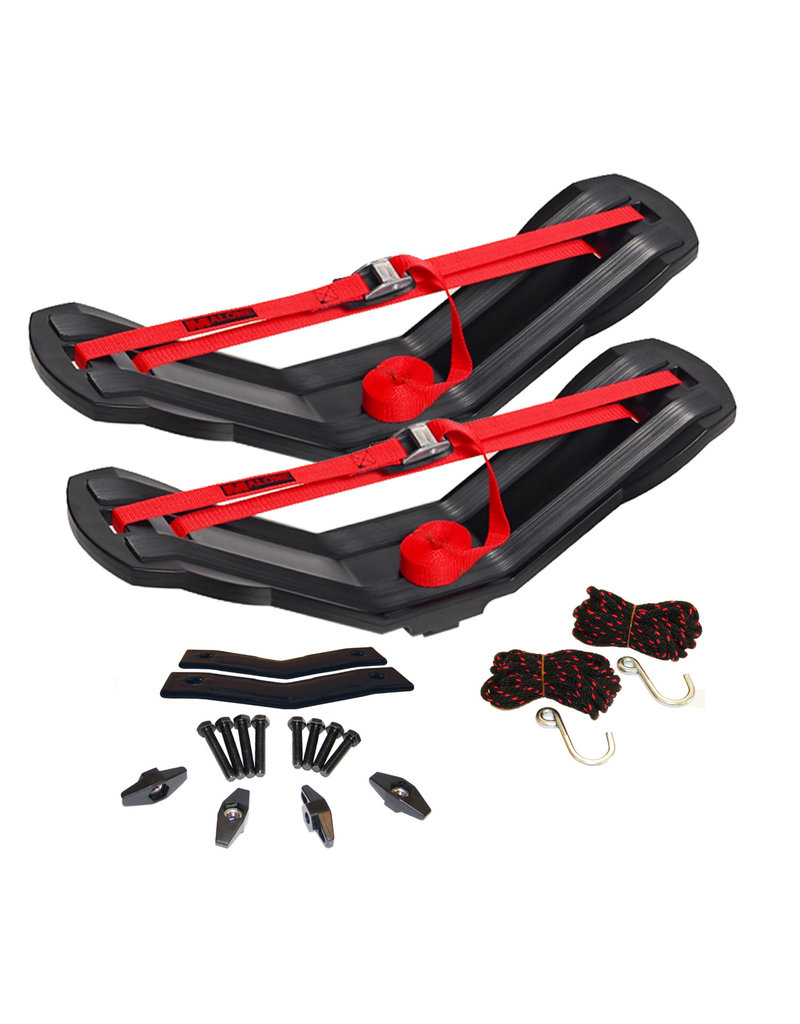 Malone Malone SeaWing™ Kayak Carrier with Tie Downs - V-Style - Rear Loading