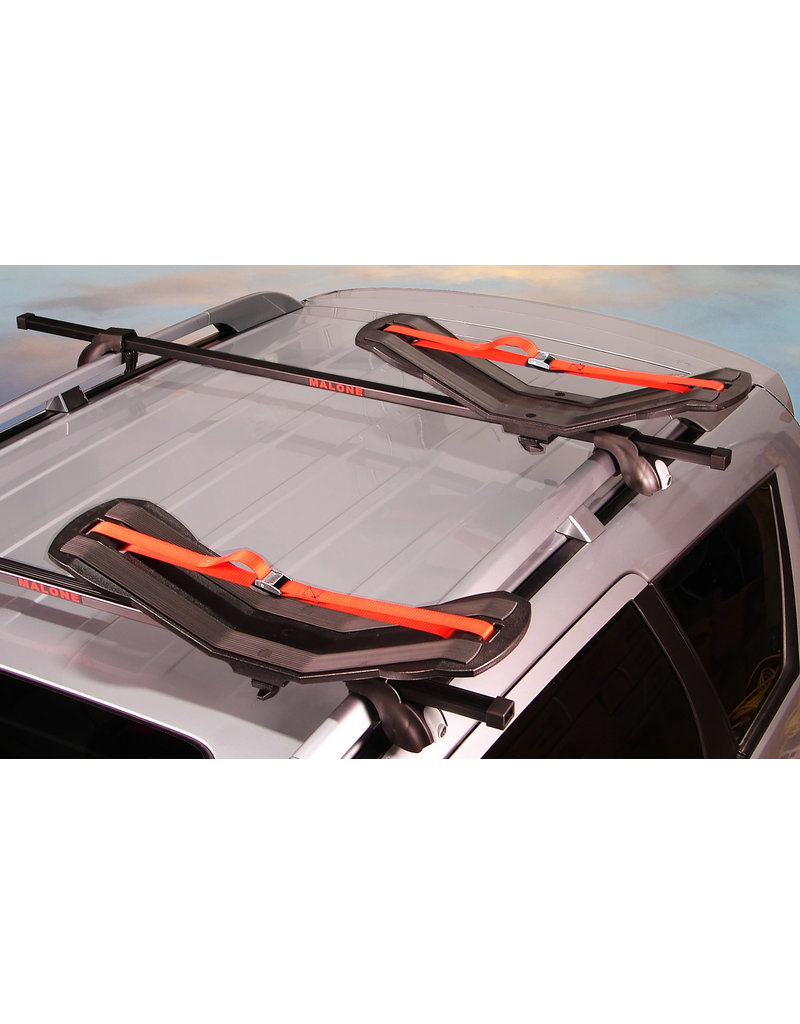 Malone Malone SeaWing™ Kayak Carrier with Tie Downs - V-Style - Rear Loading