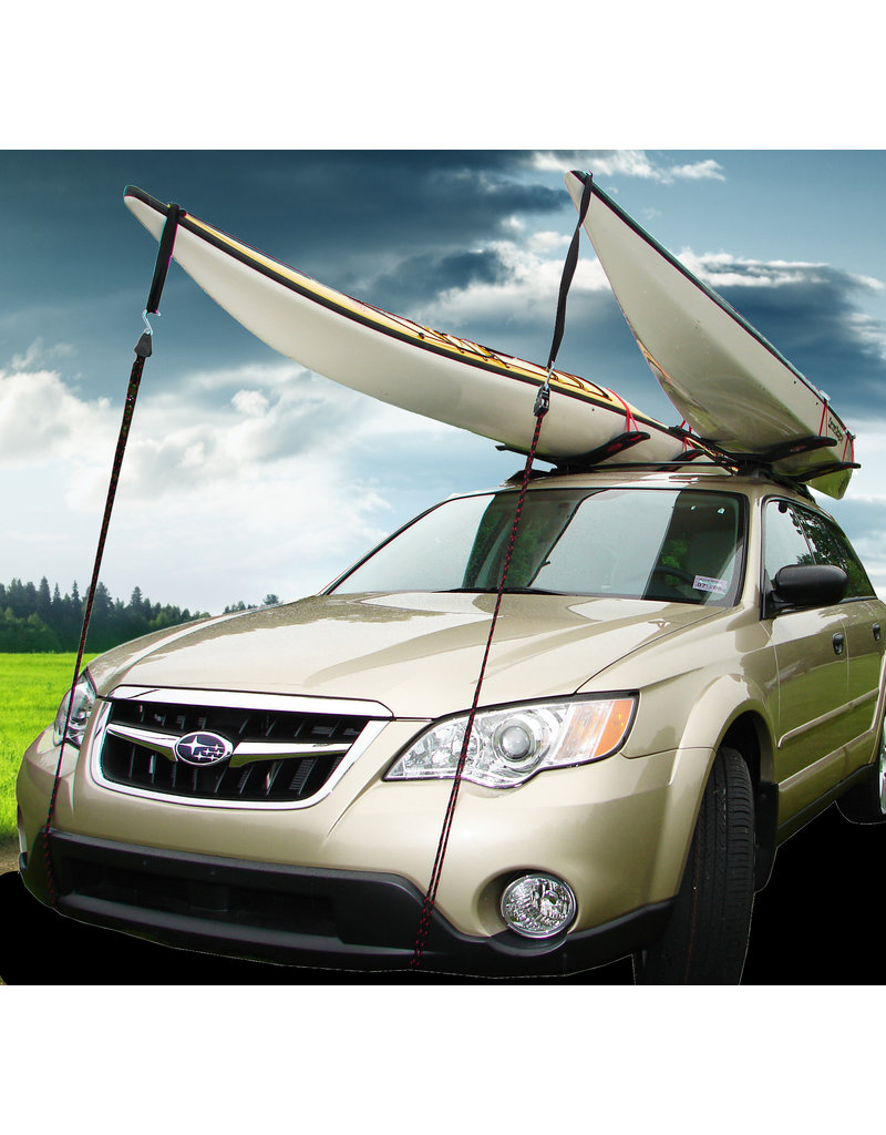 Malone Malone SeaWing™ Kayak Carrier with Tie Downs - V-Style - Rear Loading
