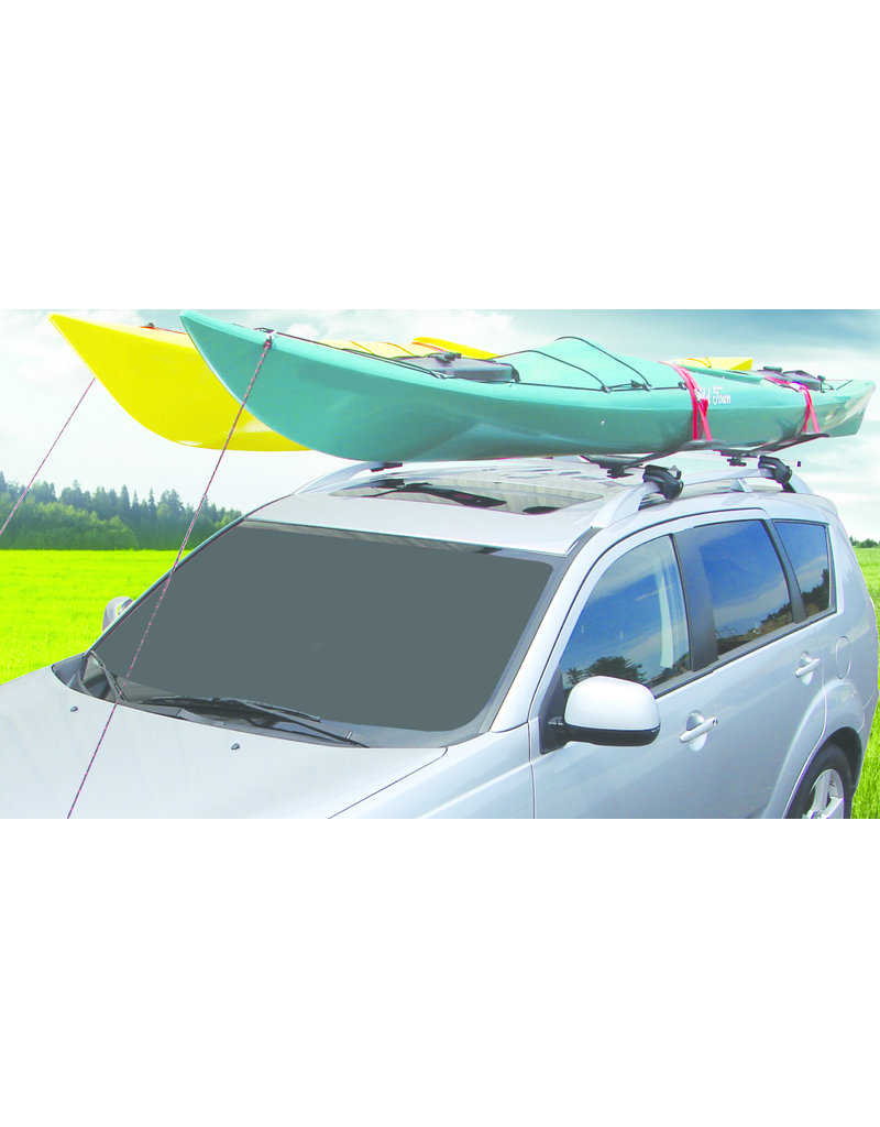 Malone Malone SeaWing™ Kayak Carrier with Tie Downs - V-Style - Rear Loading