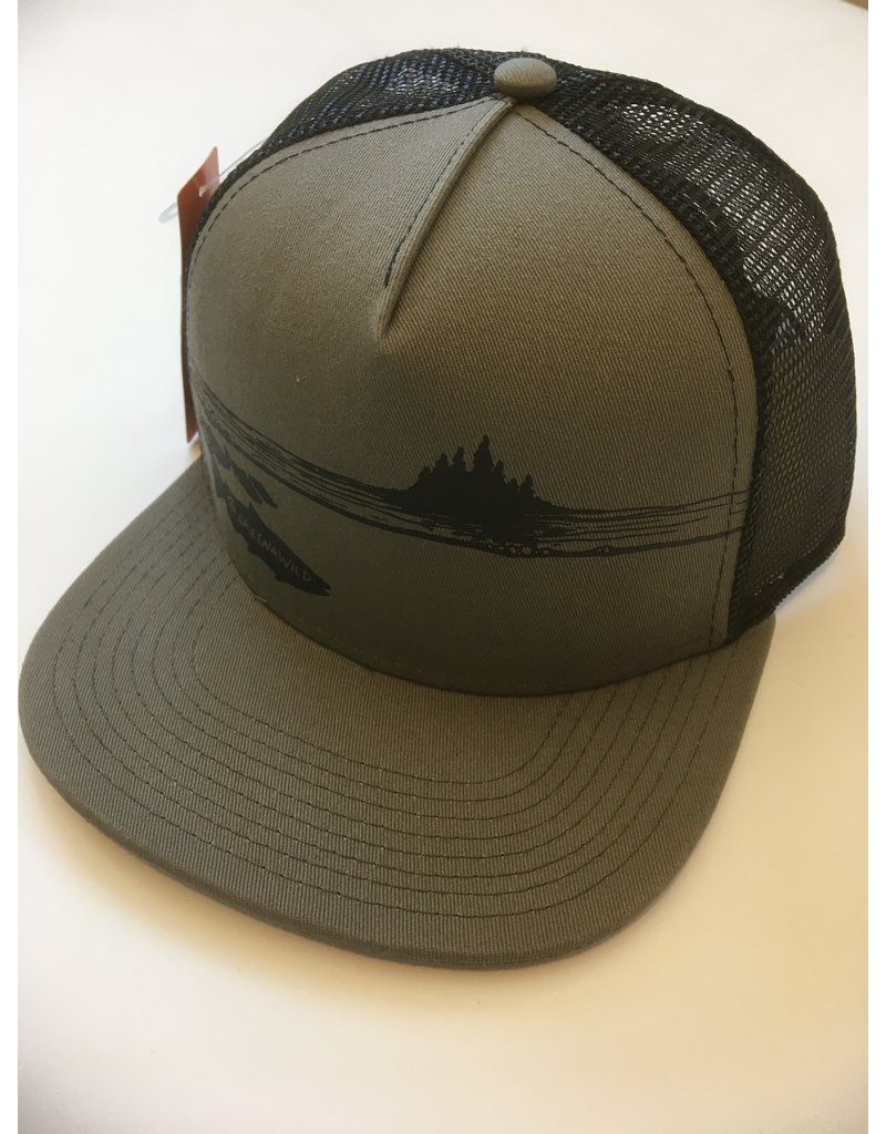 SkeenaWild Trucker Hat -  Cohowood Design