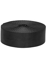 2" Webbing - Nylon - Black