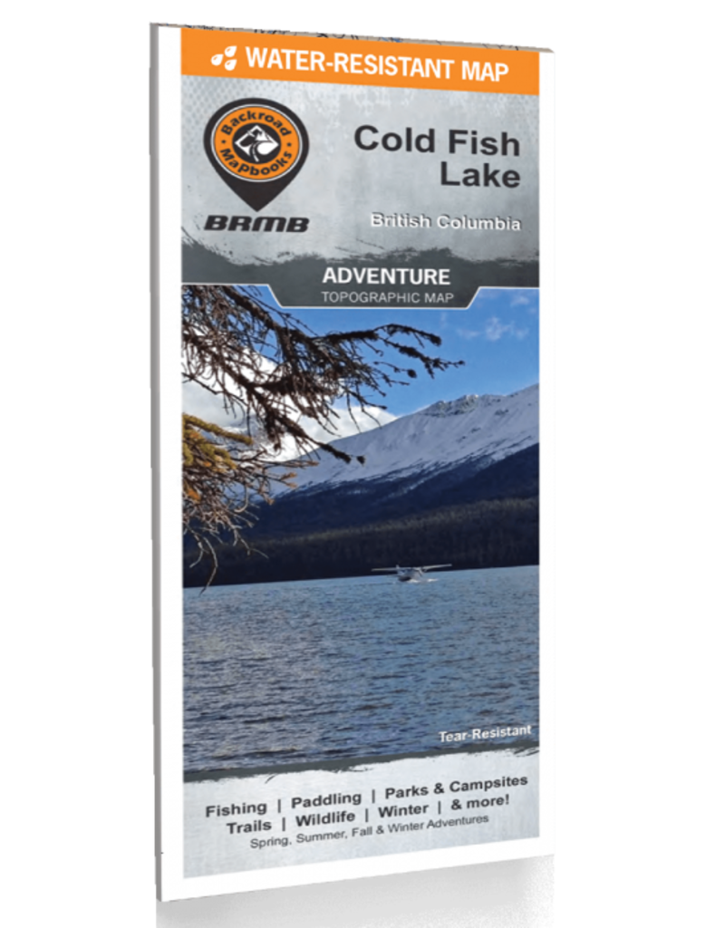 Backroad Maps BRMB Cold Fish Lake Adventure Map WP