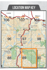 Backroad Maps BRMB Cold Fish Lake Adventure Map WP