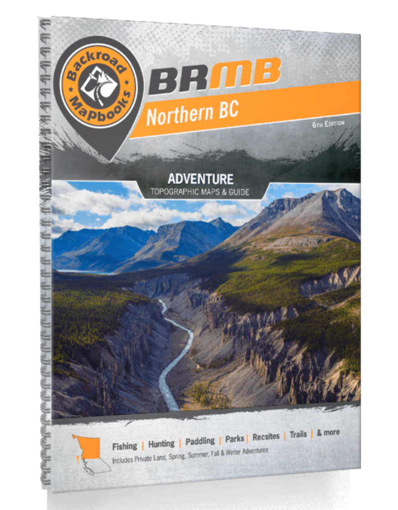 Backroad Maps BRMB Northern BC Spiral-6th