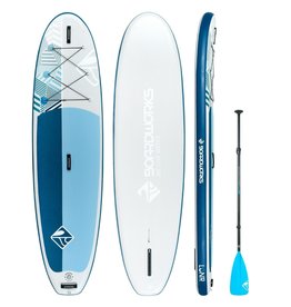 Inflatable Stand Up Paddle Board SUP KRAKEN All Rounder 10'6" Grey 
