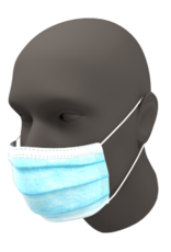 Dent-X  Astm Level 2 3-Ply Mask