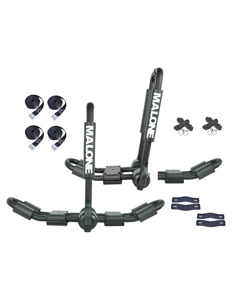 Malone Malone FoldAway-5™ Multi-Rack Folding 1 or 2 Kayak. SUP, Canoe Carrier