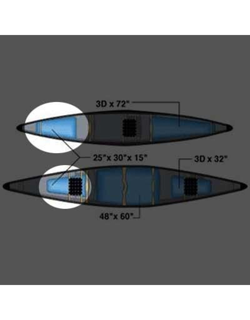 Blackwater Blackwater Canoe Float Bag Rec 25 x 30 x 15